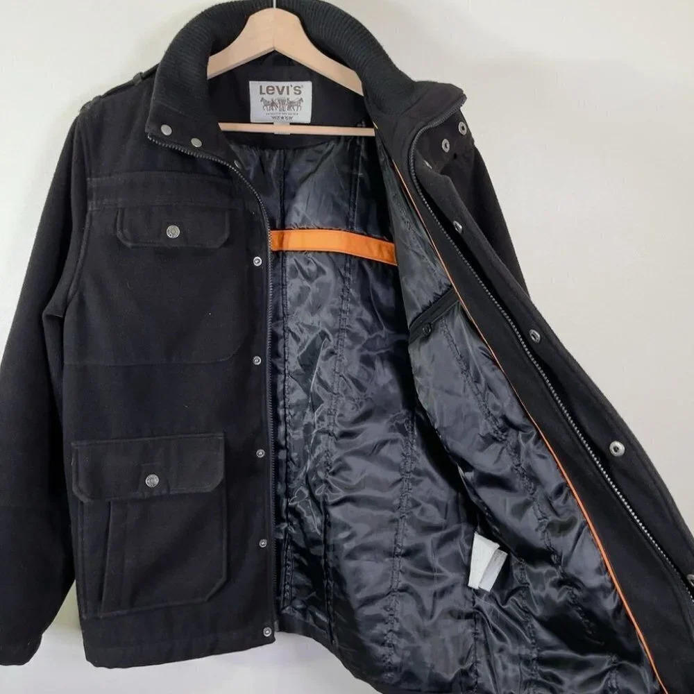 Levi's Winter Military Patch Pocket Coat - Picture 9 of 15